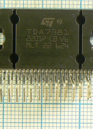 TDA7381 ssip25 в наявності 7 шт. за ціною 108.3 Грн. за 1 шт.