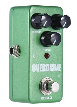 Гитарная педаль эффектов овердрайв Kokko overdrive для электро...