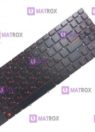 Клавіатура MSI Pulse GL76, GF66, GF76, MS-17L1 series, rus, black