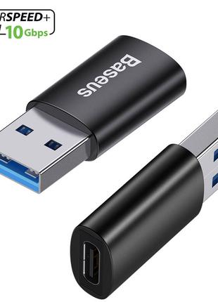 Адаптер переходник USB на Type-C скоростной USB 3.1 Gen1 Baseu...