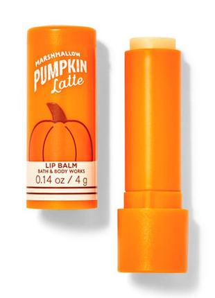 Бальзам для губ bath & body works marshmallow pumpkin latte