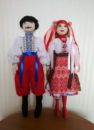 Інтер'єрні ляльки, українська пара
