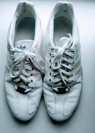 Білі шкіряні кросівки adidas porsche design р.43.5 оригінал