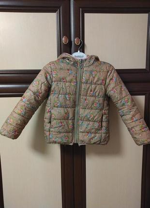 Куртка курточка для дівчинки 98 104 3 4 5 весна осінь