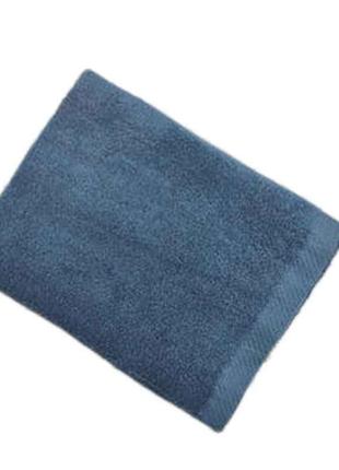 Рушник махровий банний 70*140,колір синій,арт.302-2 ТМ Узбекистан