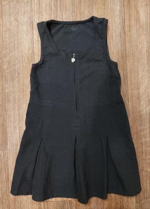 Сарафан школьный платье для девочки 3-4 года форма