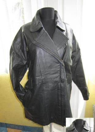 Кожаная женская куртка — косуха echtes leder. германия. лот 936