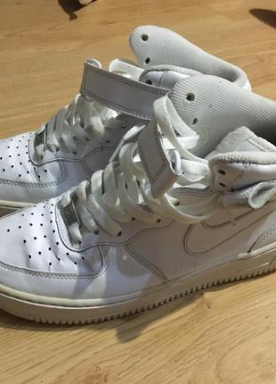 Кроссовки nike air force 1 mid gs white (314195-113) оригинал ...