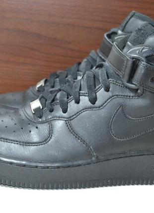 Nike air force 1 mid 38.5р кроссовки ботинки кожаные. оригинал