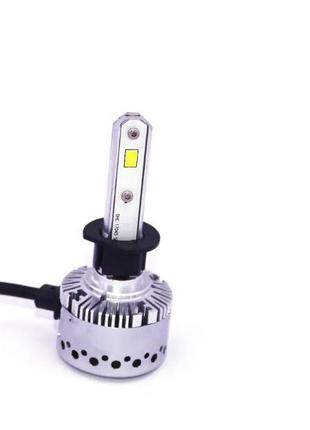 Цоколь H1 Комплект LED ламп T21 H1 6000K 9-32V радиатор с вент...