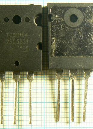Транзистори 2SC5331 npn є 2 шт. за ціною 108.93 Грн. за 1 шт.