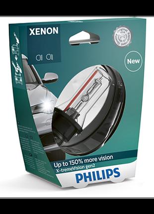 Ксеноновая лампа PHILIPS 42402XV2S1 D4S 35W P32d-5 X-tremeVisi...