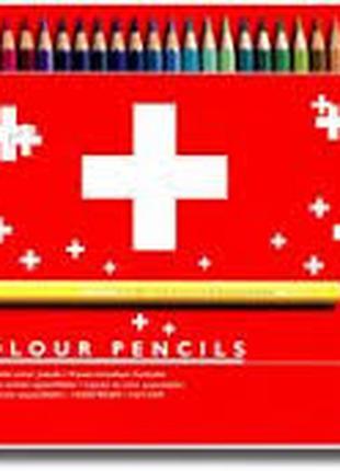 Набор акварельных карандашей Caran d´Ache Swisscolor 40 шт.