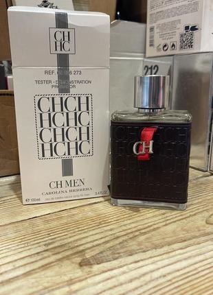 Carolina herrera ch men 100 ml tester