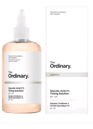 Тонік з гліколевою кислотою The Ordinary