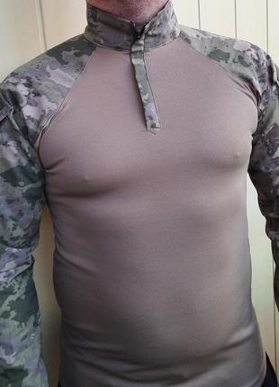 Тактическая рубашка Убакс S (44-46) Cool Max мультикам