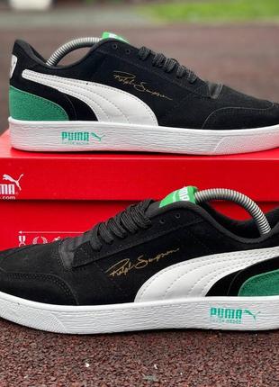 Розпродаж! замшеві, чорні кеді puma / замшеві кеди пума распр...