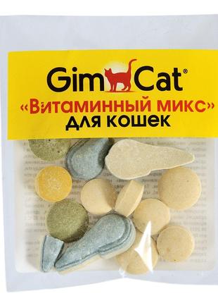 Вітаміни для котів GimCat Вітамінний мікс 12таб