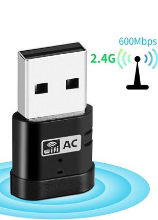 USB Wifi AC адаптер двухдиапазонный 5Ghz/ 2.4Ghz АС600 UNT W01