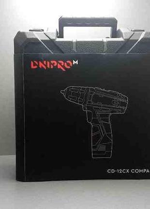 Шуруповерт Б/У Dnipro-M CD-12CX Compact(2АКБ +Зарядний пристрій)