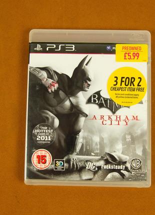 Диск Playstation 3 - BATMAN Arkham City