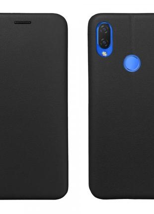 Чехол книжка для Huawei P Smart 2019 черный \ Чехол книжка Hua...