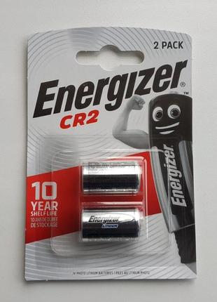 Батарейка литиевая Energizer Lithium Cell CR2, 3V, блистер 2шт