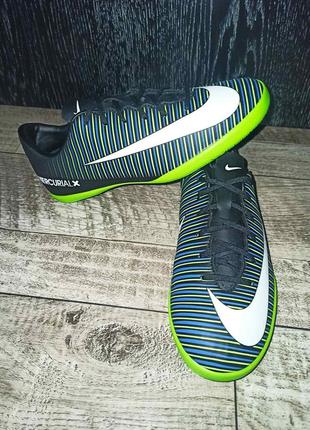 Nike mercurial кроссовки р. 37.5-23см