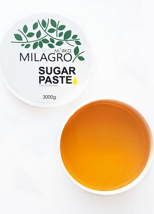 Сахарная паста для шугаринга Milagro Мягкая 3000 г (vol-156)