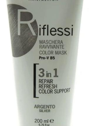 Тонирующая маска Itely Hairfashion Riflessi для волос 3 в 1 се...