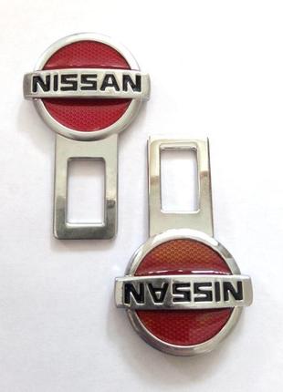 Заглушка для ремня безопасности Nissan 2шт