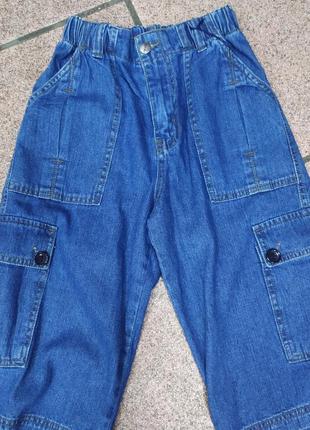 Шорты, капри джинсовые 128-152 рост