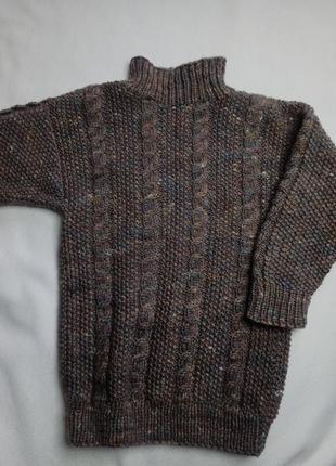 Дитячий светр. свитер. гольф. свитер теплый. вязаный свитер