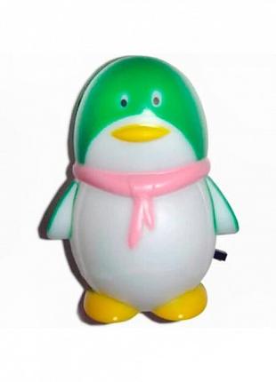 Ночник Lemanso Пингвин зеленый / NL123