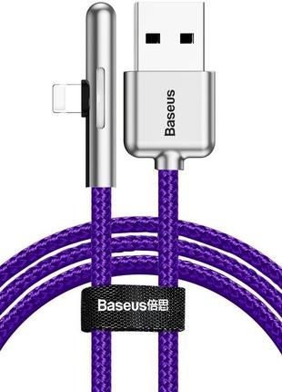 Кабель зарядный Baseus Iridescent Lamp Mobile Game Cable USB -...