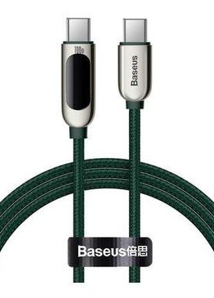 Кабель зарядний Baseus Cable USB-C to USB-C Display Fast Charg...