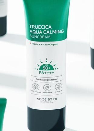 Some by mi truecica aqua calming suncream spf 50+ pa++++ солнц...