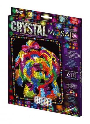 Набор алмазной мозаики вышивки Crystal mosaic Самоклеющиеся ст...