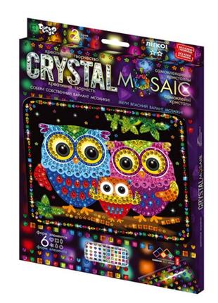 Набор алмазной мозаики вышивки Crystal mosaic Самоклеющиеся ст...
