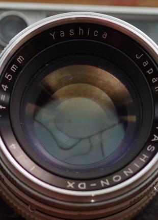 Фотоаппарат Yashica lynx 14 Yashinon 45 mm 1.4 + кофр ( без эк...