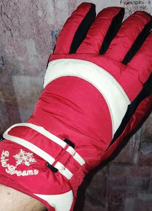 Спортивные, зимние перчатки тсм polar dreams