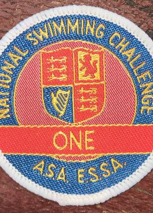 Патч, нашивка national swimming challenge