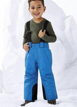 Зимние лыжные термо штаны для мальчика 86-92 lupilu германия