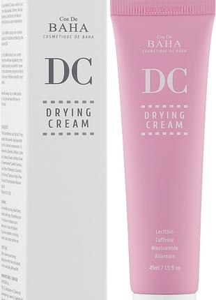 Крем для жирної шкіри обличчя Cos De Baha Drying Cream 45ml