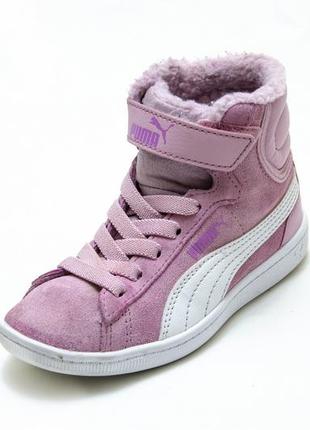 Ботинки puma vikky mid. стелька 17, 5 см