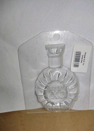 Новая пластикова форма для мила ручної роботи бутилка пляшка Х.О.