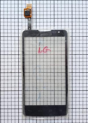 Тачскрин LG X135 X145 L60 Dual сенсор для телефона черный