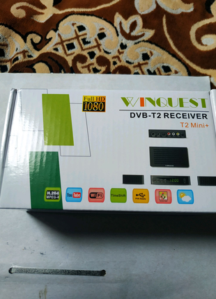 Тюнер Т-2 Winquest DVB-T2 reseiver T2 mini+.Новый.