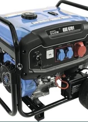 Бензиновий генератор Güde GSE 6701 RS