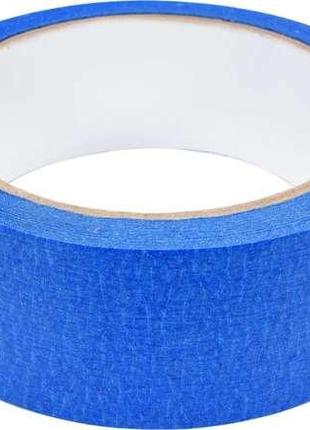 Стрічка самоклеюча паперова синя VOREL : 30 мм x 25 м VR-75120